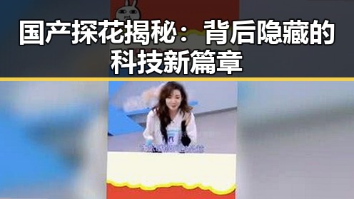 国产探花揭秘：背后隐藏的科技新篇章